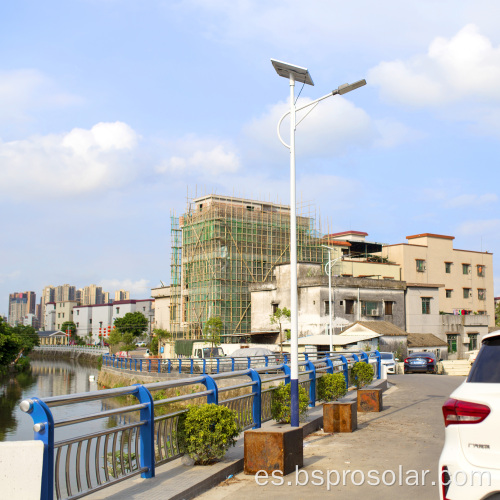 Panel solar bspro alimentado al aire libre integrado